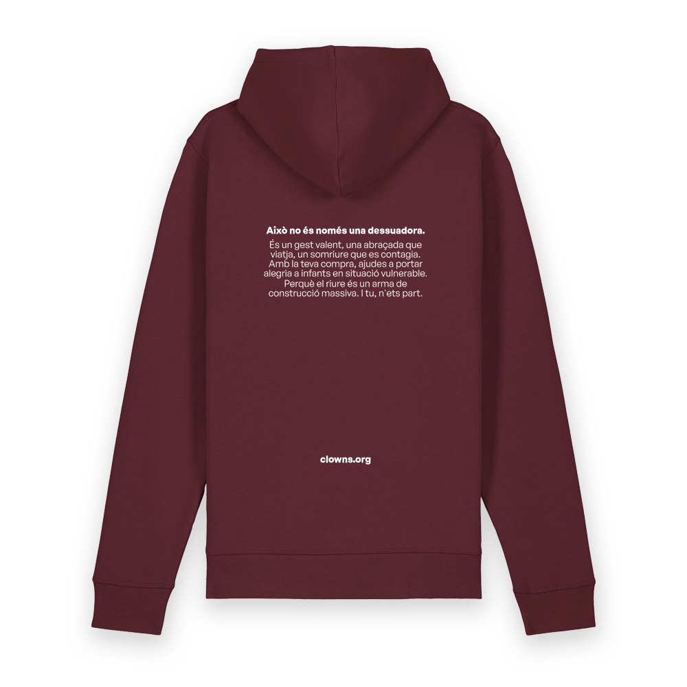 Dessuadora Drummer 2.0 Burgundy