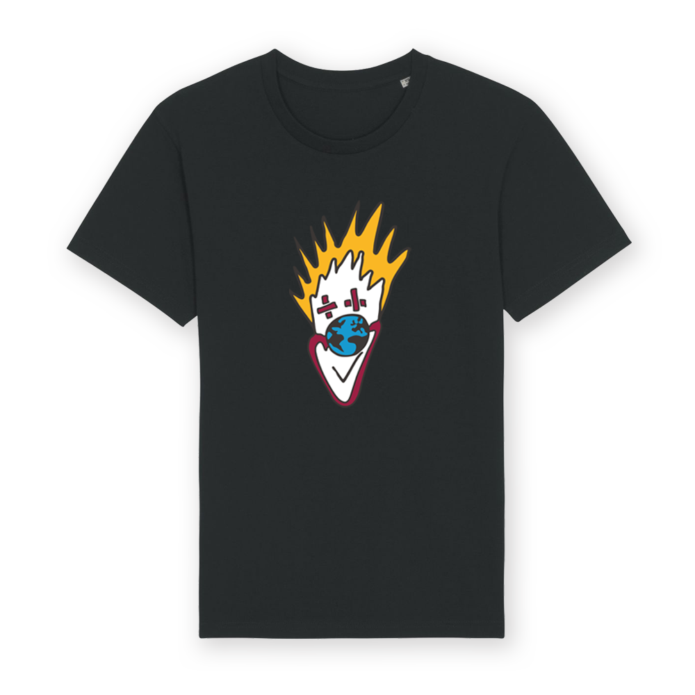 Camiseta Vintage Negra