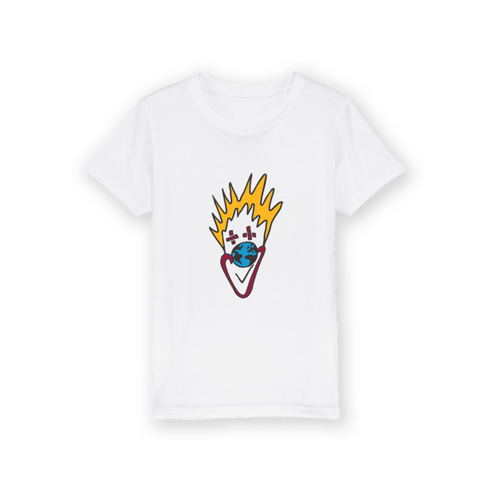 Samarreta Vintage Blanca Infantil