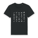 Camiseta Símbolos Negra 