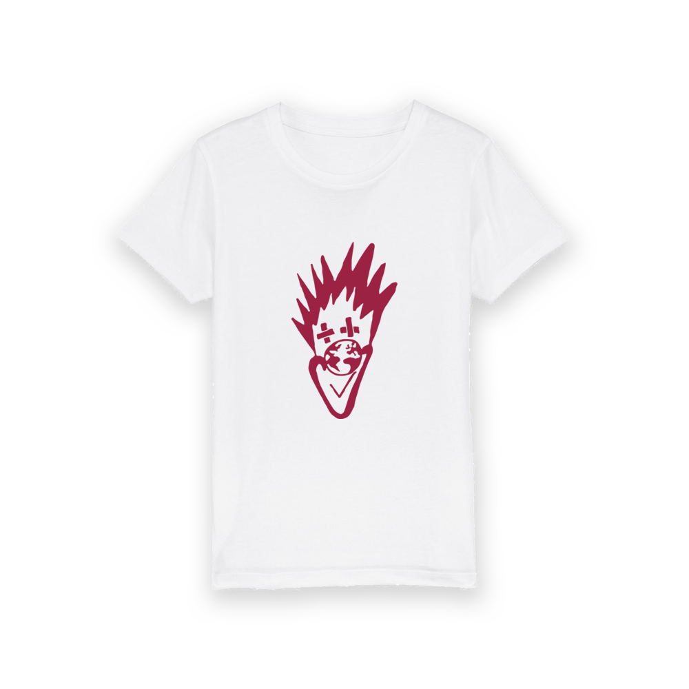 Camiseta La risa es un arma de construcción masiva Blanca Infantil