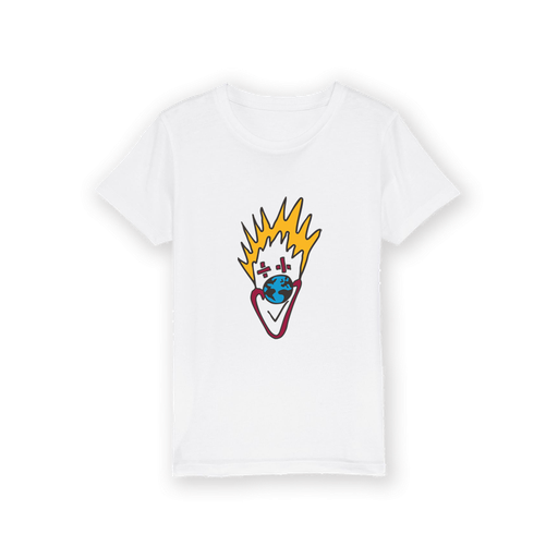 Samarreta Vintage Blanca Infantil