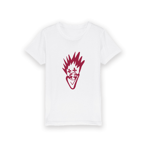Camiseta La risa es un arma de construcción masiva Blanca Infantil