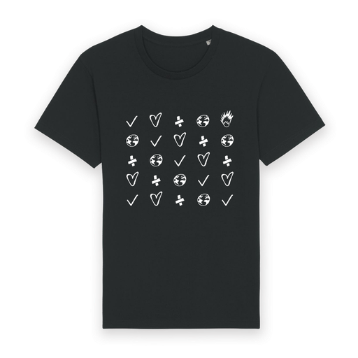 Camiseta La risa es un arma de construcción masiva Negra 